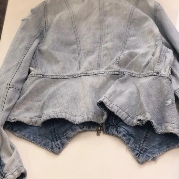 . NEW! BLANK NYC jean jacket sz M - Picture 4 of 6